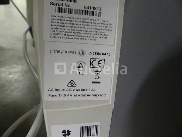 Pitney bowes di380 sorter - rem - afbeelding 7 van  14