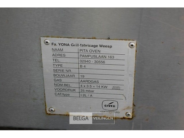 Pittagrill oven henny penny 520e 380w 88x43x89cm - afbeelding 5 van  5