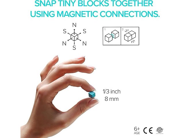 Pixio magnetic blocks - afbeelding 4 van  5