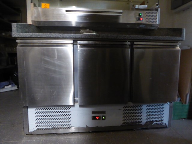 Pizza koelwerkbank ggmgastro - afbeelding 1 van  3