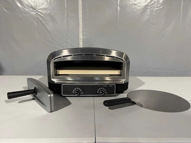 Pizza oven electrisch 2200w tot 450 °c nieuw - afbeelding 1 van  4