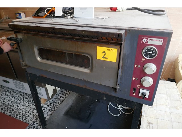 Pizza-oven met onderstel diamond - afbeelding 3 van  4