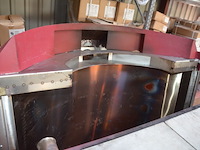 Pizza oven op gas ggm gastro op metalen onderstel afm. 140x120 (1) - afbeelding 6 van  12