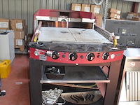 Pizza oven op gas ggm gastro op metalen onderstel afm. 140x120 (1) - afbeelding 8 van  12
