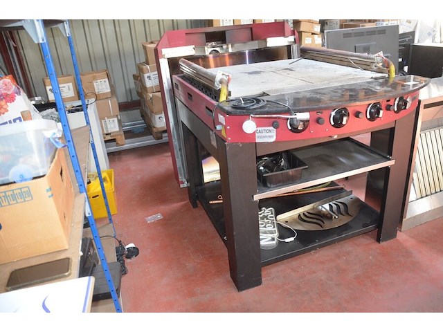 Pizza oven op gas ggm gastro op metalen onderstel afm. 140x120 (1) - afbeelding 9 van  12