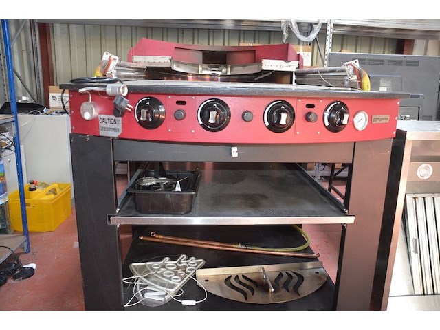 Pizza oven op gas ggm gastro op metalen onderstel afm. 140x120 (1) - afbeelding 12 van  12