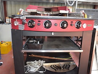 Pizza oven op gas ggm gastro op metalen onderstel afm. 140x120 (1) - afbeelding 12 van  12