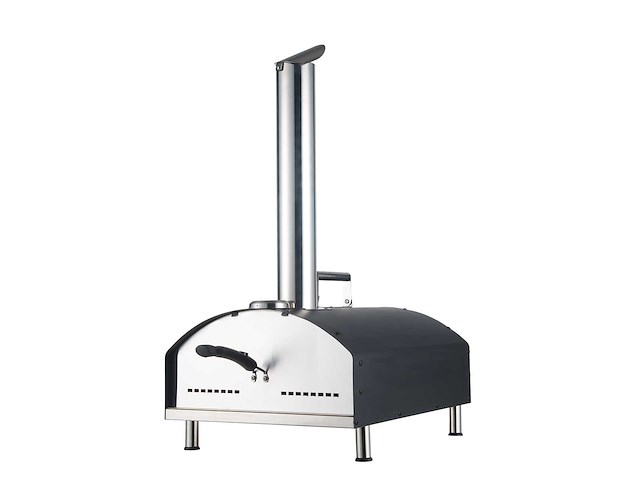 Pizza oven pellet rvs draagbaar - afbeelding 2 van  6