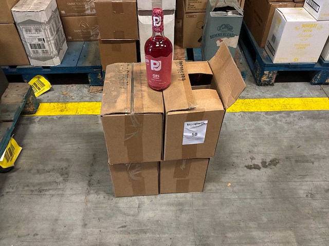 Pj raspberry gin (24x) - afbeelding 2 van  2