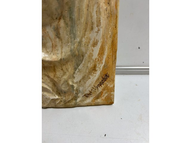 Plaaster barrelief maria - afbeelding 2 van  2