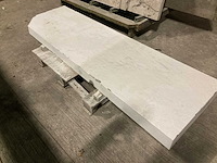 Plaat bianco carrara 10 dik - afbeelding 1 van  5