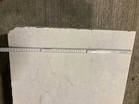 Plaat bianco carrara 10 dik - afbeelding 3 van  5