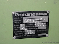 Plaatbewerkingsmachine peddinghaus peddiworker 500, serienummer 406135939086, 220.380 v, 3 fasen, werking niet gekend - afbeelding 3 van  4