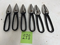 Plaatschaar 6 stuks - afbeelding 1 van  1
