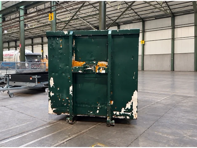 Plaatstalen afzetcontainer - afbeelding 2 van  7
