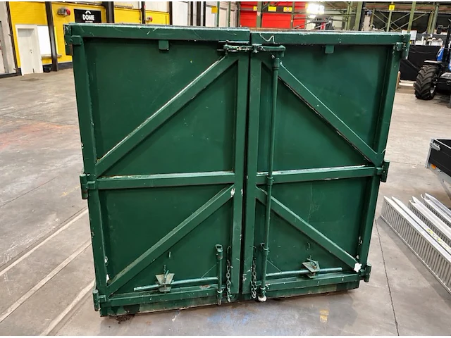Plaatstalen afzetcontainer - afbeelding 4 van  7