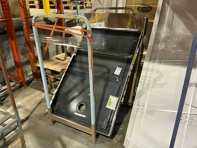 Plaatstalen douchebak (2x) - afbeelding 1 van  7