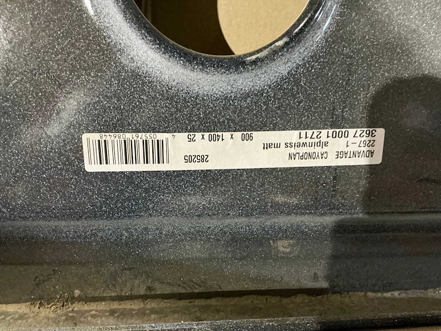 Plaatstalen douchebak (2x) - afbeelding 2 van  7