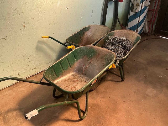 Plaatstalen kruiwagen (6x) - afbeelding 1 van  1