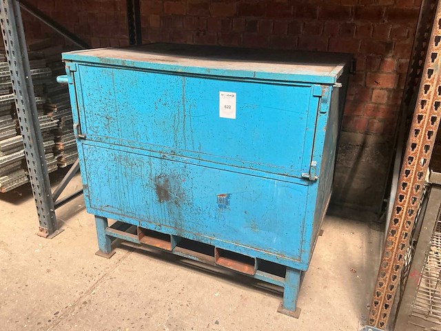 Plaatstalen materiaalkoffer - afbeelding 2 van  3