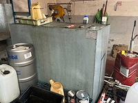 Plaatstalen opslagcontainer