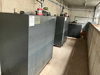 Plaatstalen opslagtank met pomp - afbeelding 2 van  5