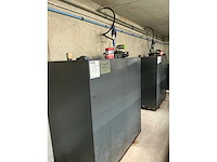 Plaatstalen opslagtank met pomp - afbeelding 3 van  5