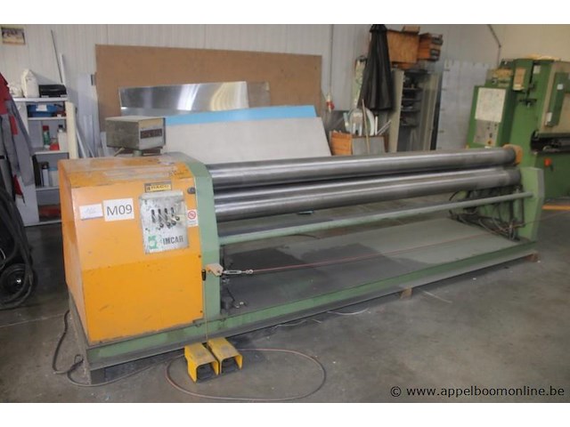 Plaatwals imcar 4 rh 100-3/4, bouwjaar 1994, serienummer b 1069, werking niet gekend - afbeelding 1 van  2