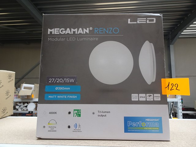 Plafondlamp led megaman - afbeelding 1 van  1