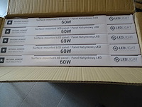Plafondlampen (5x)
