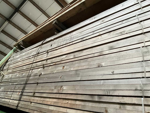 Plafondlatten/leienlatten 330 cm (60x) - afbeelding 6 van  10