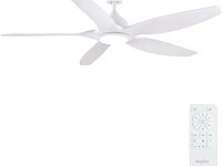 Plafondventilator diam 152cm wit - afbeelding 1 van  4