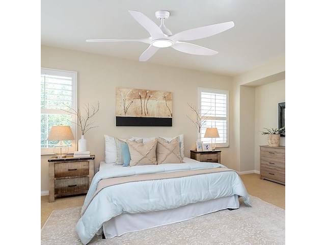 Plafondventilator diam 152cm wit - afbeelding 2 van  4