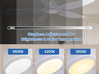 Plafondventilator diam 152cm wit - afbeelding 4 van  4