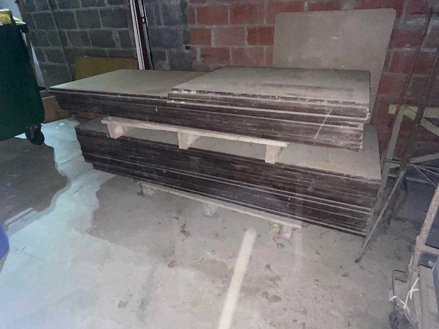Plaka beton batterijbekisting bekistingsmateriaal (9x) - afbeelding 6 van  6