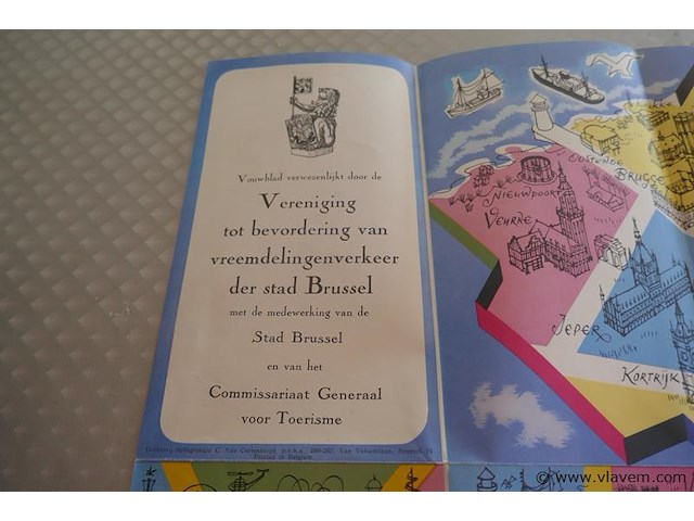 Plan brussel expo 1958 - afbeelding 2 van  3