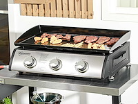 Plancha - gasbarbecue, tafelbarbecue met 3 branders