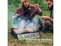 Plancha - gasbarbecue, tafelbarbecue met 3 branders - afbeelding 9 van  10
