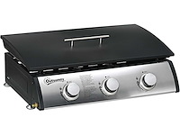 Plancha - gasbarbecue, tafelbarbecue met 3 branders - afbeelding 4 van  10