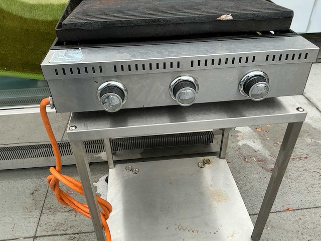 Plancha gasbarbecue grillplaat - afbeelding 2 van  4