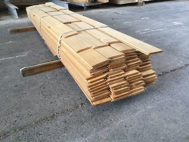 Planchetten grenenhout 3000 x 140 x 14 mm ( 64 x ) - afbeelding 3 van  7