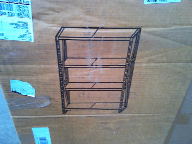 Plank - geel en zwart rek - afbeelding 1 van  3