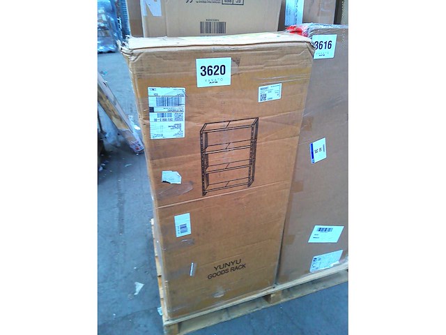 Plank - geel en zwart rek - afbeelding 2 van  3