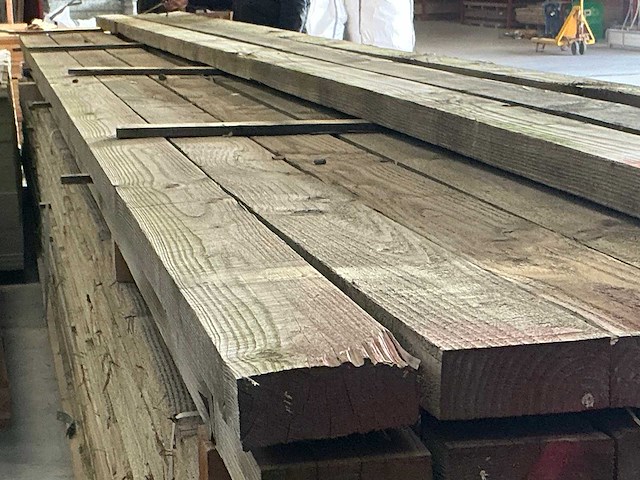 Plank douglas geïmpregneerd (15x) - afbeelding 2 van  2