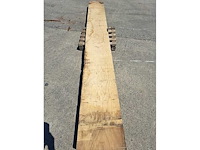 Plank essen 3400 x 390 x 50 mm - afbeelding 1 van  2