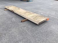 Plank essen 3500 x 630 x 80mm ( 1 x ) - afbeelding 4 van  6