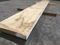 Plank essen 4000 x 460 x 60 mm ( 1 x ) - afbeelding 6 van  8