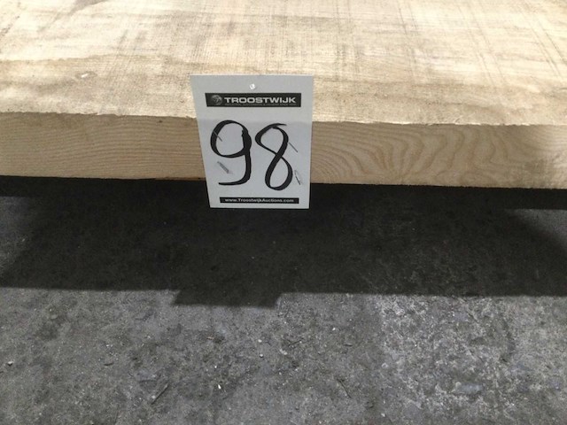 Plank essen 4000 x 460 x 60 mm ( 1 x ) - afbeelding 8 van  8
