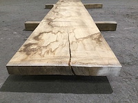 Plank essen 4000 x 610 x 60 mm ( 1 x ) - afbeelding 6 van  8