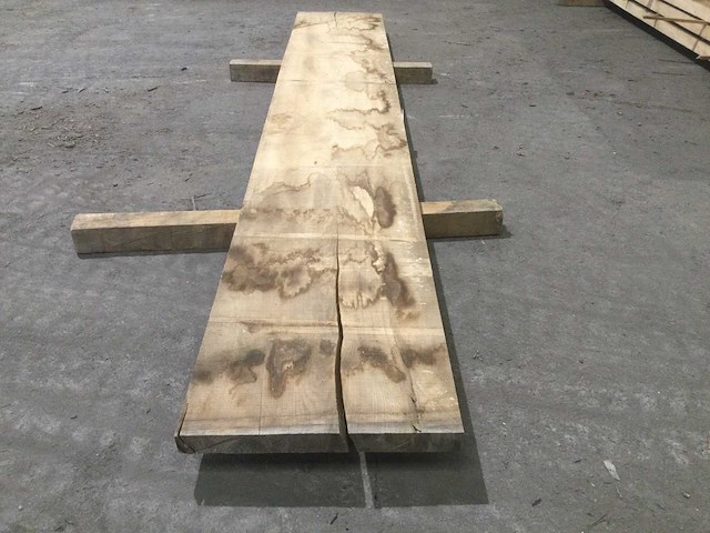 Plank essen 4000 x 610 x 60 mm ( 1 x ) - afbeelding 2 van  8